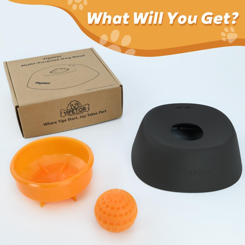 Nutripet Slow Feeder Dog Bowls for Liquid Treat