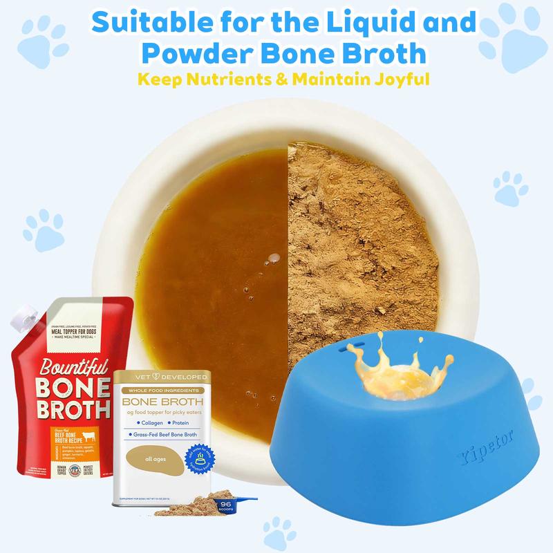 Nutripet Slow Feeder Dog Bowls for Liquid Treat
