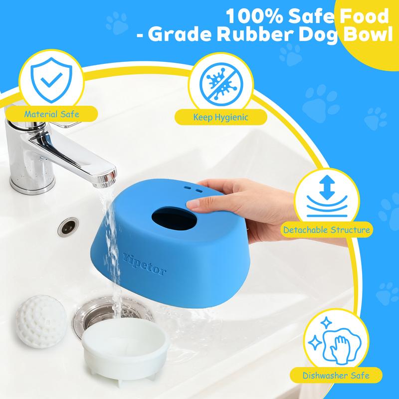 Nutripet Slow Feeder Dog Bowls for Liquid Treat