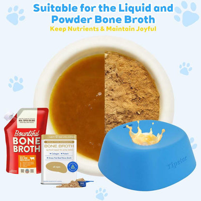 Nutripet Slow Feeder Dog Bowls for Liquid Treat - NutriPet